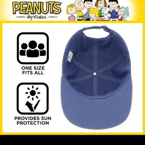 Miniatura 6 de Concept One Peanuts Snoopy Dad Hat, Adult Baseball Cap with Curved Brim