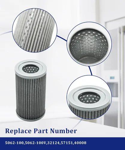Miniatura 3 de 5062-100 Cleanable Wire Mesh Filter Compatible with Lenz DH-750 DH-1000 Medium Pressure in Line Filters Part,Replace5062-100V