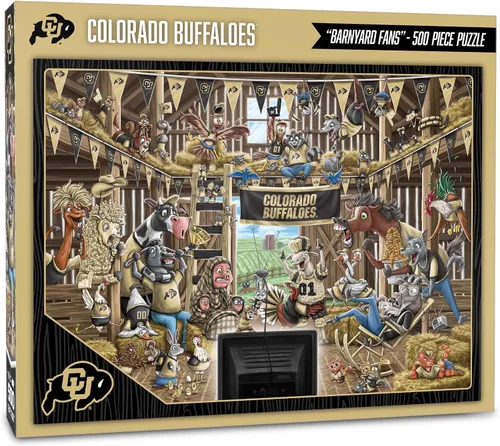 Miniatura 7 de YouTheFan NCAA Barnyard Fans - Rompecabezas de 500 piezas