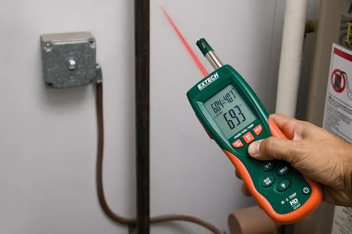 Miniatura 2 de EXTECH HD500 - psicómetro con termómetro infrarrojo 30:1