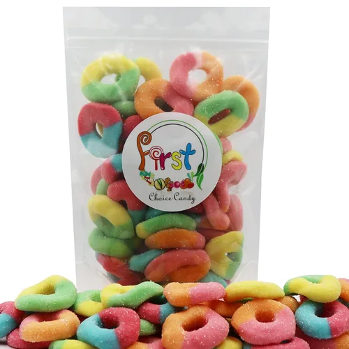 Miniatura 3 de FirstChoiceCandy Anillos de goma (neón, 4.5 libras (paquete de 1))