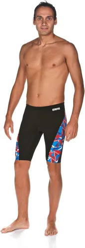 Miniatura 2 de Arena Men's Previous Season Team Color Print Jammer Athletic Training Swimsuit