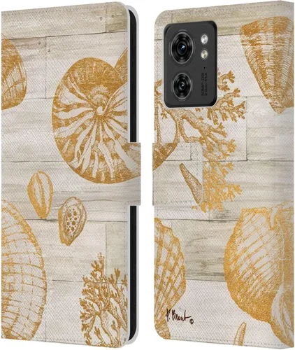 Miniatura 10 de Head Case Designs Funda de piel con licencia oficial de Paul Brent Agate Mermaid Coastal para Motorola Moto Edge 40