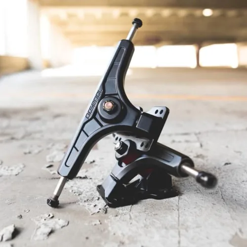 Miniatura 6 de Arsenal Longboard/Freeride Camiones – Fuerza Forjada, Ejes Soldados Químicamente, Perchas de Grado Aeronáutico, Percha Girable – Varios Tamaños