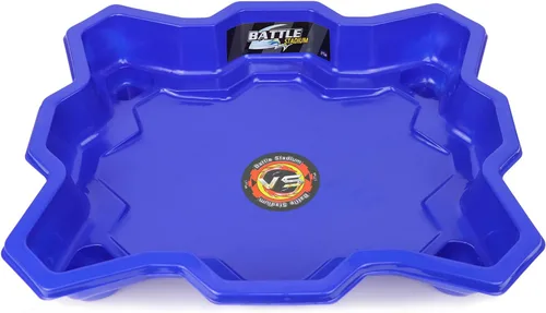 Miniatura 3 de Bey Stadium Battle Arena Campo de entrenamiento para juguetes giratorios Juego de batalla (azul)