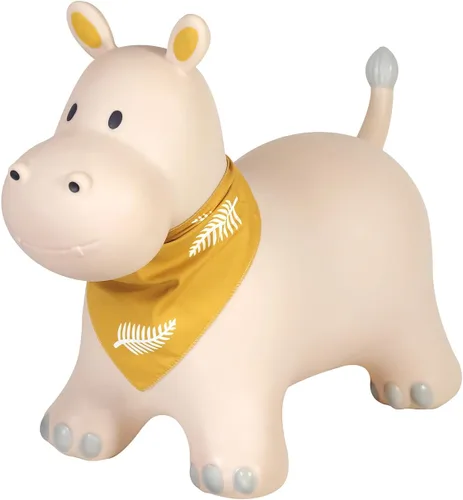 Miniatura 11 de Kindsgut Conejo de tolva de animales hinchables para niños, diseñado en Alemania, colores divertidos y modernos, bomba de aire incluida