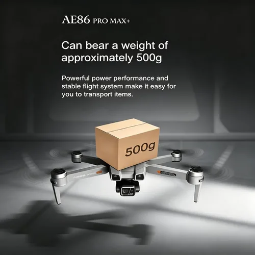 Miniatura 9 de AE86ProMax+Drones con cámara para adultos video 4K, pantalla táctil, control remoto para tableta y cardán mecánico de 3 ejes, transmisión digital