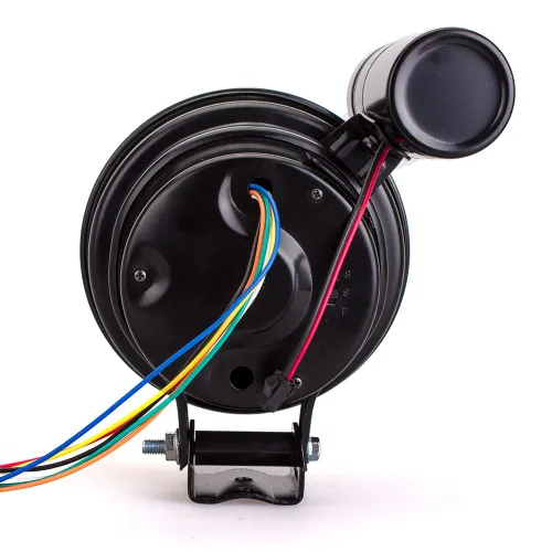 Miniatura 5 de MASO Motor de coche de 5 pulgadas 4 en 1 RPM Medidor de tacómetro de 12 V con asiento y luz de cambio, prensa de aceite de agua y temperatura