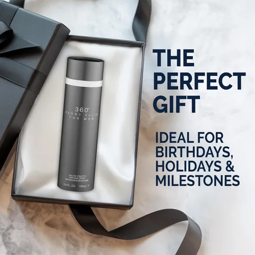 Miniatura 5 de Perry Ellis 360° Eau De Toilette en aerosol para hombres - Colonia masculina, perfume de larga duración, EDT, fragancia con notas de bergamota