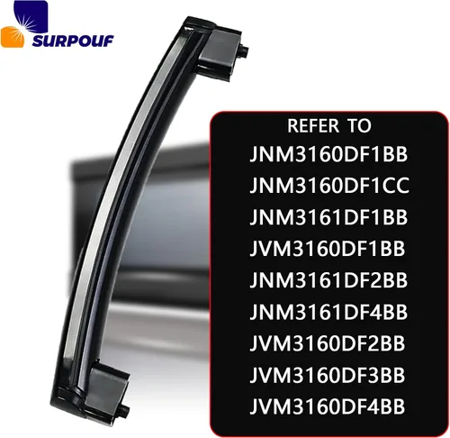 Miniatura 4 de Paquete de 2 soportes de repuesto para mango de microondas WB06X10939 compatible con GE
