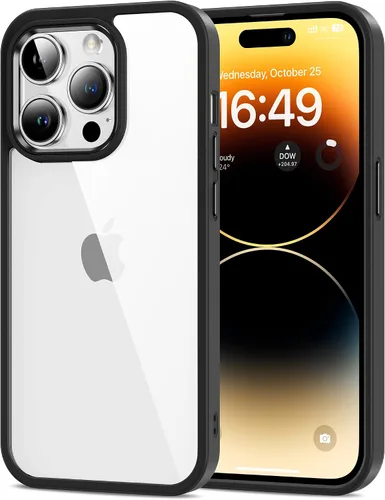 Miniatura 18 de HOOMIL Funda para iPhone 7 Plus/iPhone 8 Plus de 5.5 pulgadas, no amarillea, protección contra caídas, cubierta trasera dura transparente