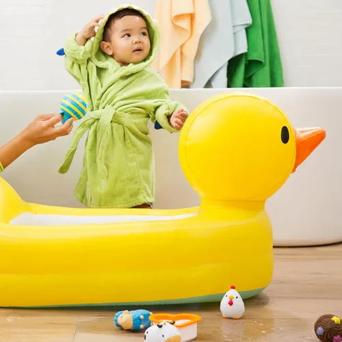 Miniatura 3 de Pato Munchkin White inflable para bañera, Total 1, Duck