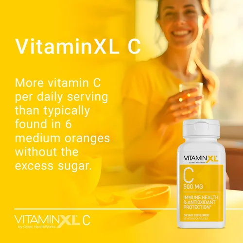 Miniatura 5 de OmegaXL Suplemento de apoyo articular, apoyo muscular natural (60 cápsulas blandas) y suplemento de vitamina C VitaminXL para apoyo antioxidante