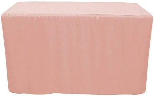 Miniatura 36 de YOUR CHAIR COVERS Mantel ajustable color marrón chocolate – Mantel rectangular de poliéster ajustable de 6 pies, mesa de buffet para interiores