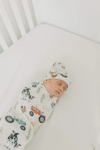 Miniatura 9 de Copper Pearl Baby Beanie Hat Top Knot