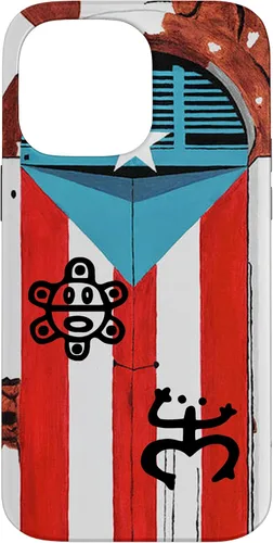 Miniatura 21 de Funda con diseño de bandera de Puerto Rico Coqui Sun Taíno, Boricua Pride Cover Case para iPhone 17