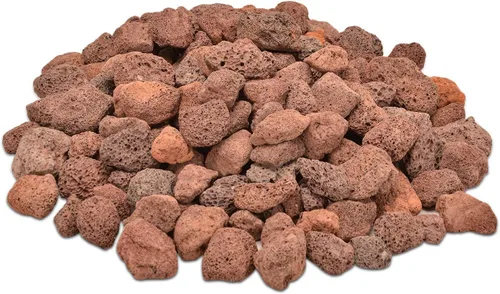 Miniatura 9 de Skyflame Rocas de lava de 10 libras para hogueras, mesas de fuego, chimeneas, decoración de paisajismo de jardín