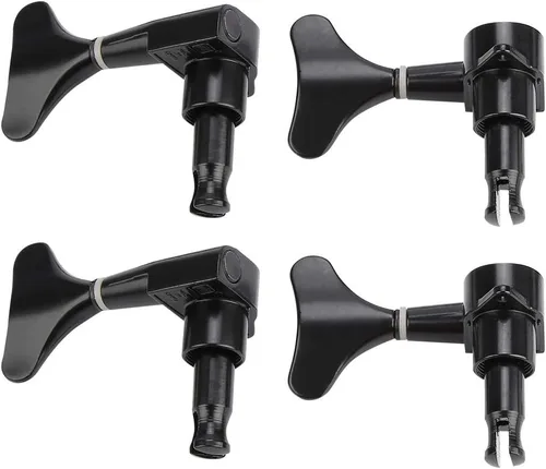 Miniatura 9 de VBESTLIFE 2L 2R cabezas de máquina de bajo eléctrico, clavijas dominantes selladas de afinación de la cuerda del sintonizador para bajo eléctrico