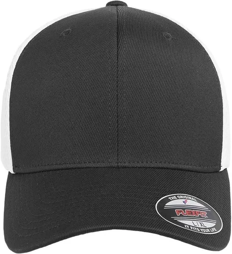 Miniatura 2 de Flexfit Gorra ajustable de malla elástica en dos tonos para hombre