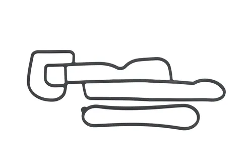 BTS-1842124C91 - Juego de juntas para enfriador de aceite, compatible con motores Navistar DT466E/DT570E, 1 juego de repuesto para OEM 1842124C91,