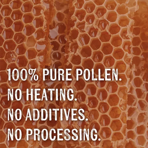 Miniatura 5 de Goshen Amish Country Honey Polen de abeja extremadamente crudo, gránulos enteros, polen de abeja, 100% puro, beneficios naturales para la salud, sin