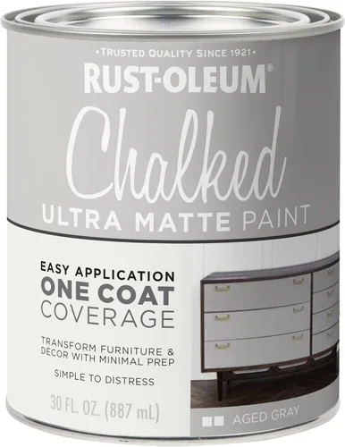 Miniatura 51 de Rust-Oleum - Pintura a la tiza en aerosol ultramate de 12 onzas (paquete de 1), color carbón, 302590