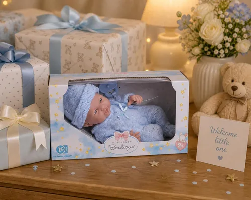 Miniatura 7 de Muñeco recién nacido La Newborn Real Boy - Azul