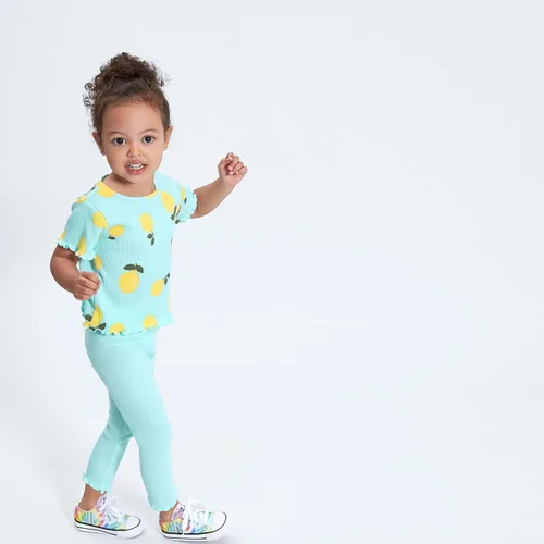 Miniatura 5 de Gerber Paquete múltiple de leggings prémium para bebés y niñas pequeñas