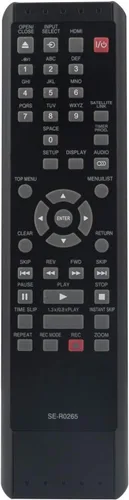 Miniatura 2 de WINFLIKE SE-R0265 - Mando a distancia compatible con reproductor Toshiba DVD/VCR D-R400 D-R410 D-R420 D-R430 D-R400KU D-R410KU D-R420KU D-R430KU