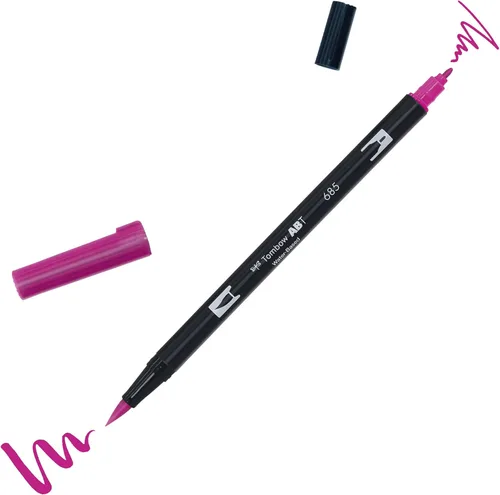 Miniatura 33 de Tombow ABT 800 Rotulador de Doble Punta - Rosa Bebé Rosa pálido