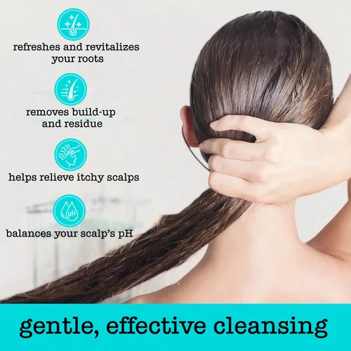 Miniatura 3 de SAUCE BEAUTY Tratamiento aclarador del cuero cabelludo (8 onzas líquidas) Limpiador espumoso para el cuero cabelludo y el cabello, removedor