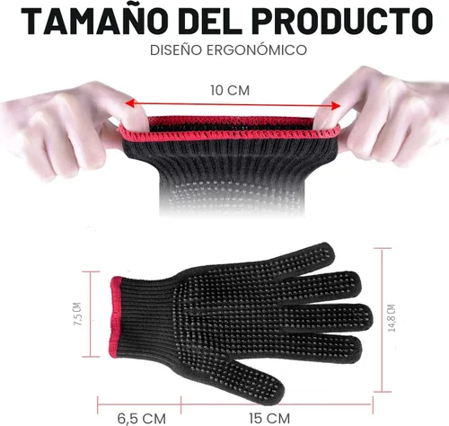 Miniatura 9 de homenote Juego de iniciación rápida de chimenea de carbón, accesorios para chimenea, cubos de encendedor, guantes resistentes al calor, soplador