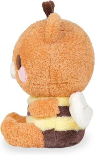 Miniatura 8 de Cuddle Barn PlushGoals - Hunny The Sweet Bear Bee Lindo peluche Kawaii de peluche de miel abejorro suave, regalo de peluche de Fairycore