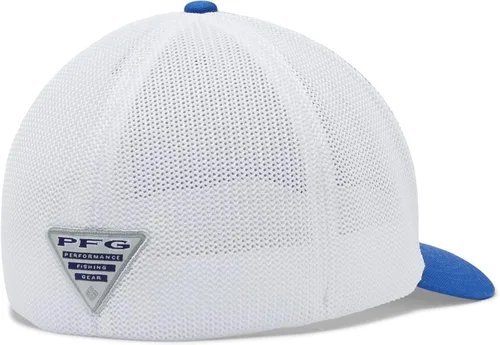 Miniatura 738 de Columbia - Gorra de malla con bandera con árboles unisex para adultos, corona alta
