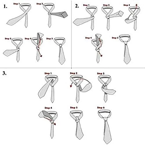 Miniatura 6 de Corbata de caballero casual de seda de poliéster para hombre de moda para fiesta de boda