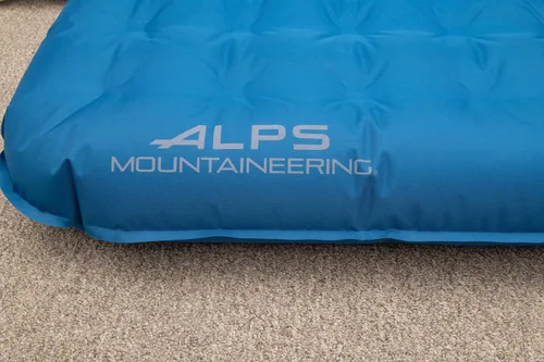 Miniatura 3 de ALPS Mountaineering Cama de aire Vertex, colchón inflable individual o queen, bomba versátil incluida