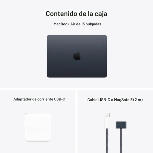 Miniatura 7 de Apple Laptop MacBook Air 2025 de 13 pulgadas con chip M4: Diseñada para Apple Intelligence, pantalla Liquid Retina de 13.6 pulgadas, memoria