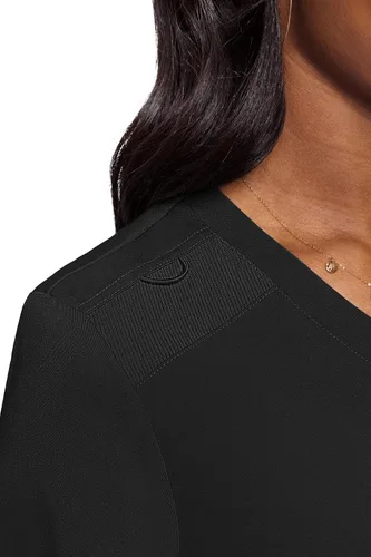 Miniatura 4 de Med Couture Touch - Camiseta médica con bolsillo en el pecho para mujer