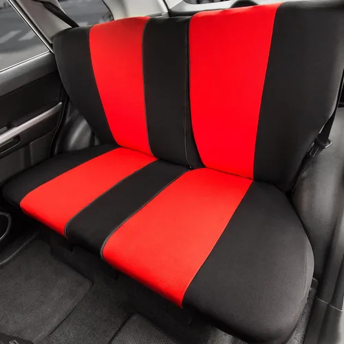 Miniatura 78 de FH Group Juego de fundas de tela para asiento delantero de automóvil para asientos de cubo, ajuste universal, compatible con bolsa de aire, fundas