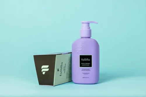 Miniatura 8 de Folliflo Acondicionador para el cabello, fórmula hidratante sin peso, 8 onzas Cuenta con aceite de argán y biotina para ofrecer hidratación sin