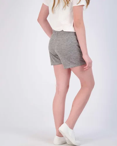 Miniatura 5 de Real Essentials Paquete de 4 pantalones cortos deportivos de malla para niñas con bolsillos