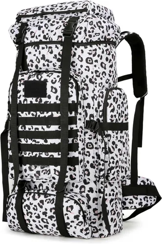 Miniatura 10 de King'sGuard 70L Camping Hiking Backpack for Men Women Large Military Tactical Backpack Molle Rucksack Backpack for Outdoor Caqui