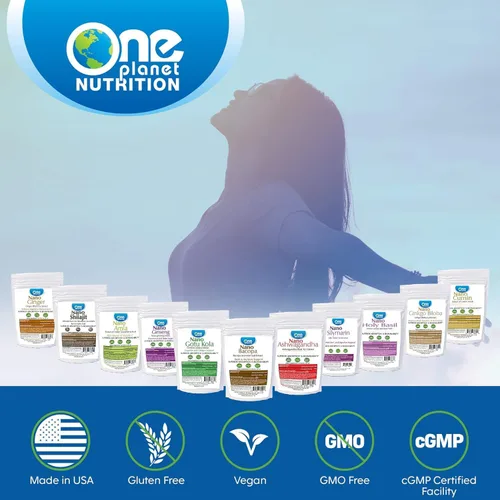 Miniatura 5 de One Planet Nutrition Moringa en polvo de 8 onzas (227 porciones), hoja de moringa orgánica cruda, rica en vitaminas, minerales y proteínas vegetales