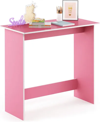 Miniatura 26 de Furinno Estante de escritorio clásico, gabinete de escritorio de 5 estantes, estante para libros, organizador de escritorio de 3 niveles