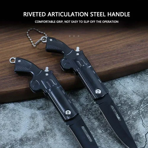 Miniatura 5 de Creative AK Cuchillo plegable portátil, cuchillo plegable de alto carbono de 5.9 pulgadas para exteriores, senderismo, camping, regalo para hombre