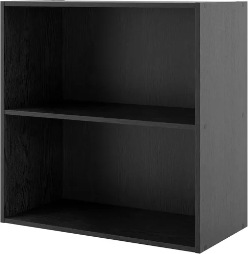 Miniatura 53 de Homes: Inside + Out Apexa - Estantería organizadora de almacenamiento de 2 cubos, estantería apilable de madera para cubos para organización
