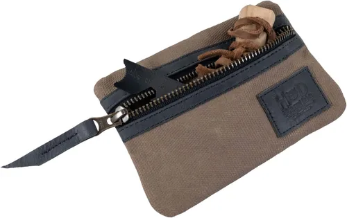 Miniatura 4 de Hide & Drink, Estuche de bolsillo multiherramientas, Bolsa compacta multiusos con cremallera para artículos de diario (EDC), Mini estuche de Carbón