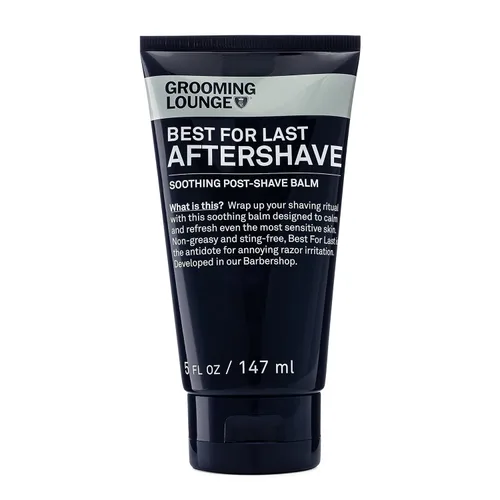 Grooming Lounge Lo mejor para el último después del afeitado, bálsamo calmante después del afeitado, calma instantáneamente la piel irritada,