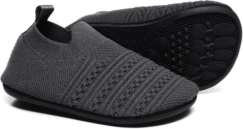 Miniatura 3 de ditont Toddler Boys Girls Indoor House Slippers Lightweight Kids Baby Non-Slip First Walking Home Socks Shoes