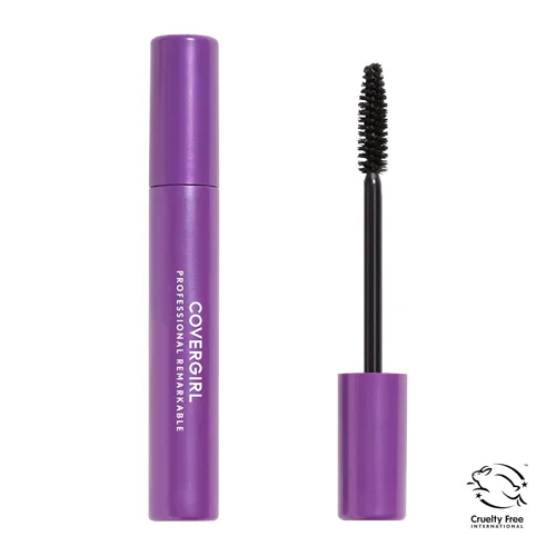 Miniatura 2 de Máscara impermeable profesional COVERGIRL Remarkable Black Brown 210, 0.3 onzas (el embalaje puede variar)